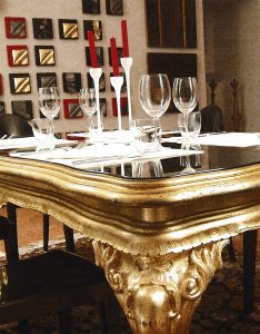 wine-tasting settecento