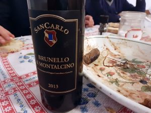 Cena di Natale con gli amici di una vita e Brunello di Gemma... What else?
