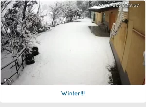 Winter snow 2023 - SanCarlo Montalcino
