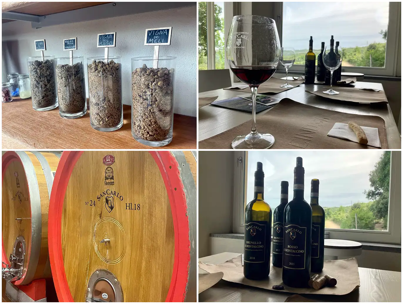 Alfredo e Paola from Lombardia, September 2023 @gemmamarcucci's unforgettable welcome, who opened the doors of SanCarlo winery in Montalcino to us on a sunday morning. A family winery with 3 hectars of vineyards. Sincerity, elegance, personality: likes their wines.