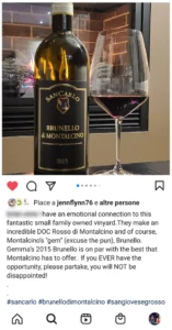 Bruno, from Rome, April 2021
