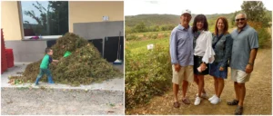 Michael e la sua famiglia dagli Stati Uniti, Settembre 2017: ricordi di una vendemmia a SanCarlo