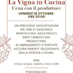 La Vigna in Cucina,